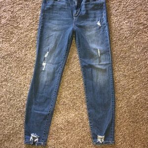 SP Black Label Distressed Skinny Denim